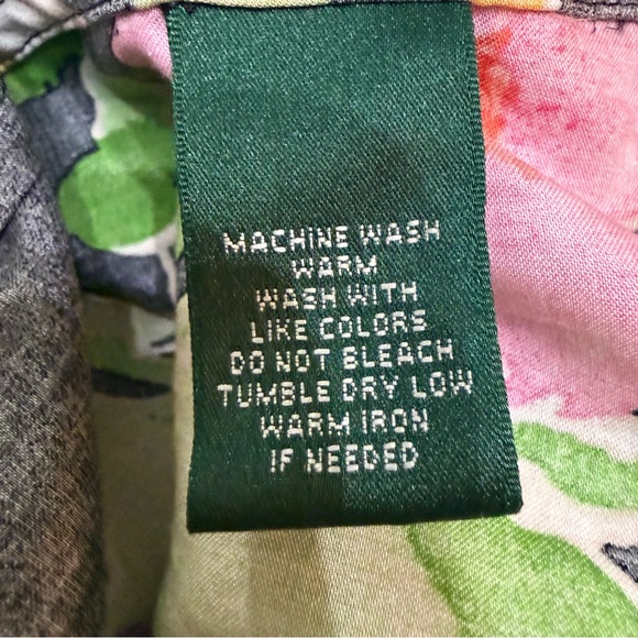 EUC Ralph Lauren Moody Floral Button-Down Shirt PLUS SIZE 100% Cotton - Picture 6 of 6